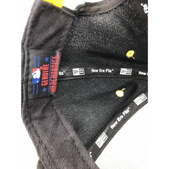 New Era Pittsburgh Pirates Script Hat Spellout Cap Acrylic Wool Snapback MLB - Picture 6 of 9